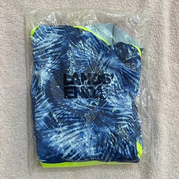 Land's End Girl's One-Piece Skirted Swimsuit - Picture 9 of 11